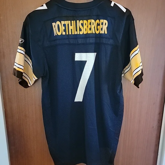 Ben Roethlisberger Pittsburgh Steelers Jersey Reebok Youth Size XL